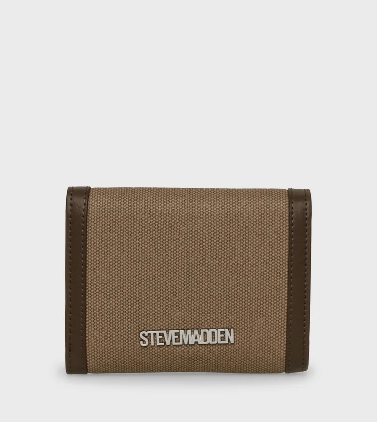 ستيف مادن Bcannon Logo Detail Tri-Fold Wallet