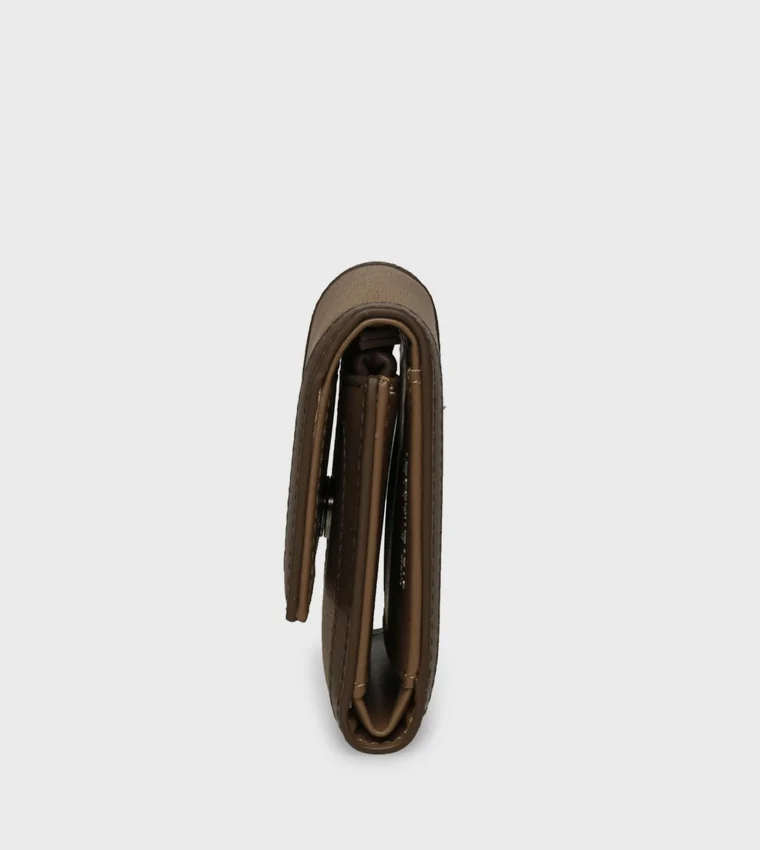 Steve Madden  Bcannon Logo Detail Tri-Fold Wallet  | Best Price UAE