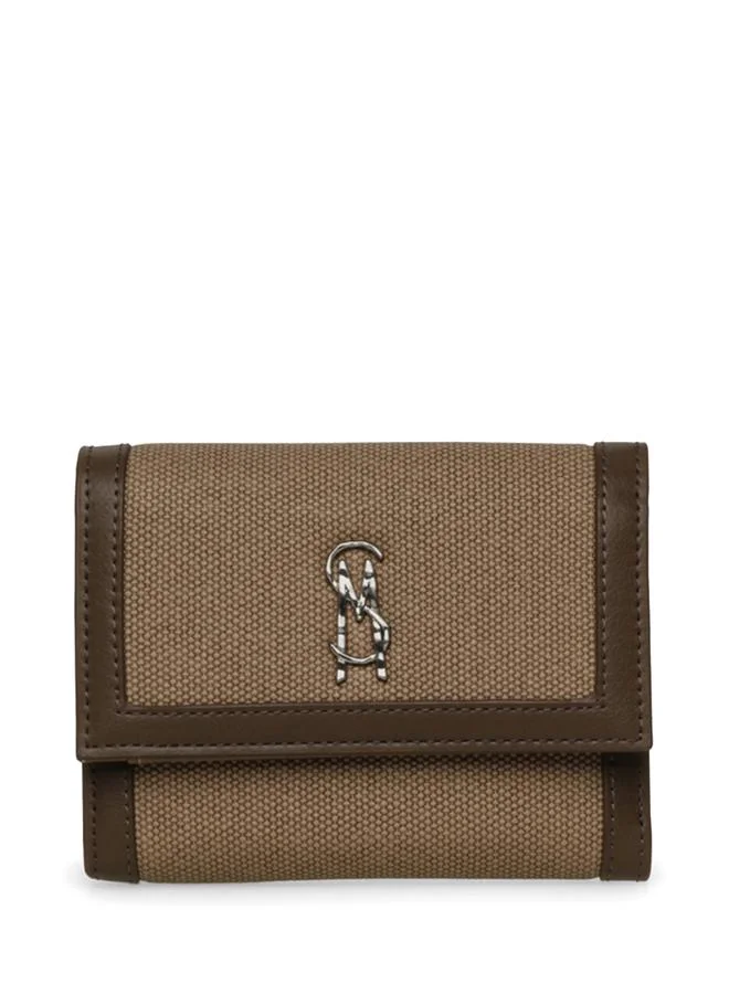 Bcannon Logo Detail Tri-Fold Wallet