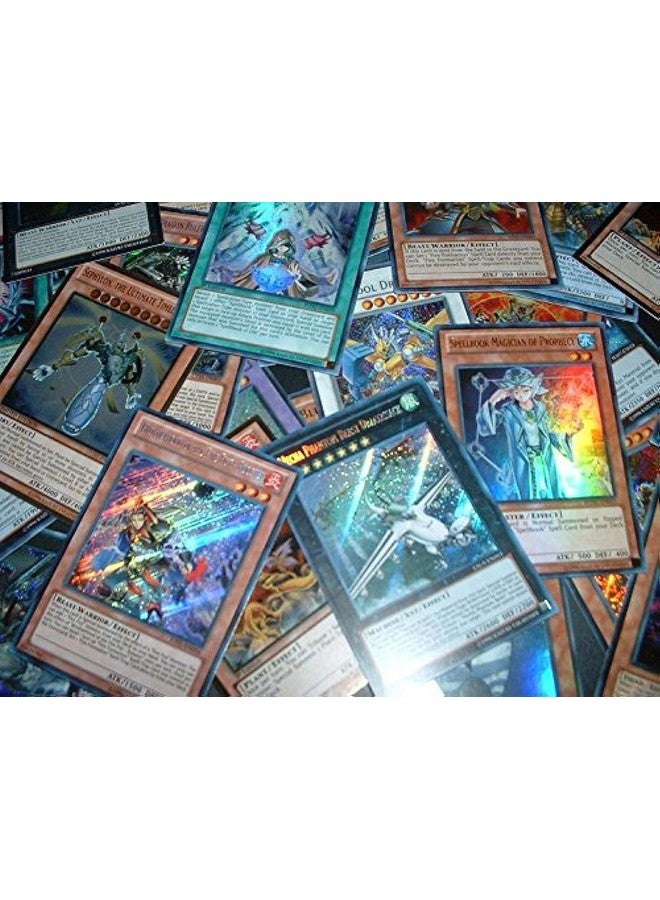 Yu-Gi-Oh! 25 Assorted YuGiOh Foil Rares Cards! All Foil Cards! - Image 1