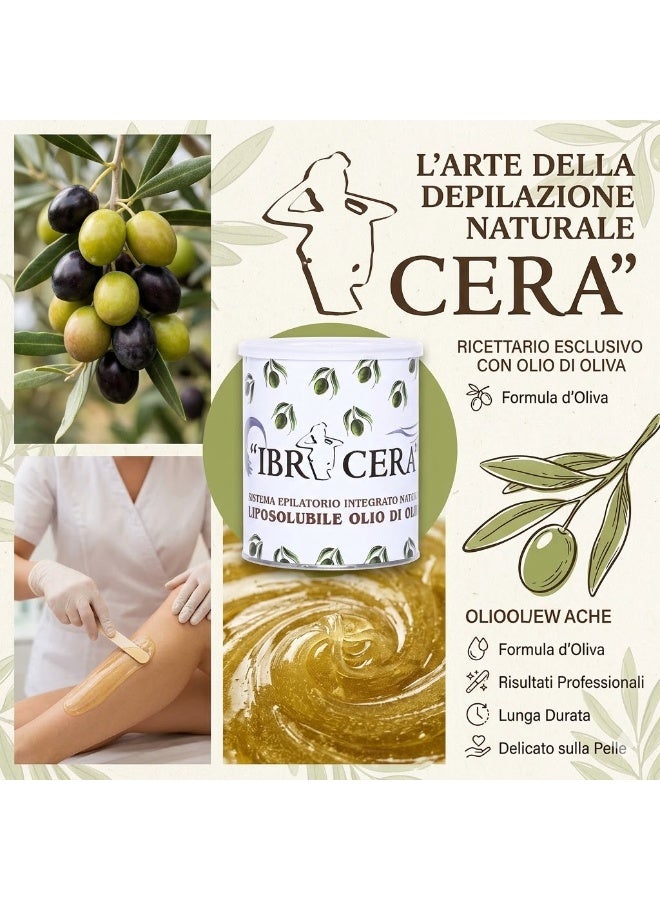 IBR Cera Olive Depilatory Wax 600 ml - Image 3