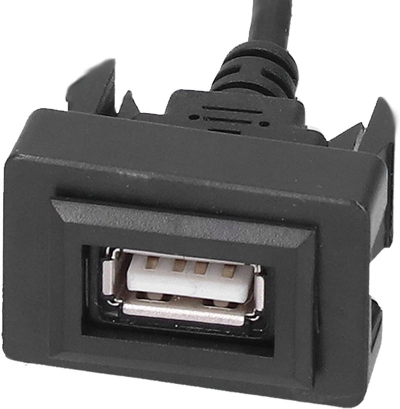 Car USB Extension Cable, ABS Material Plug and Play Non Destructive Installation, with Portable Charger for Extending Original Car USB Socket to Center Console - Image 5