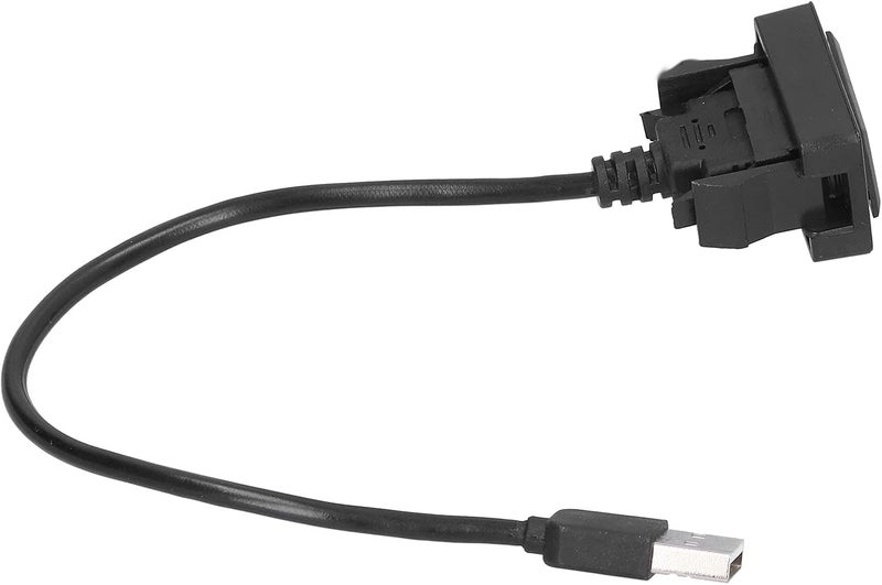 Car USB Extension Cable, ABS Material Plug and Play Non Destructive Installation, with Portable Charger for Extending Original Car USB Socket to Center Console - Image 3