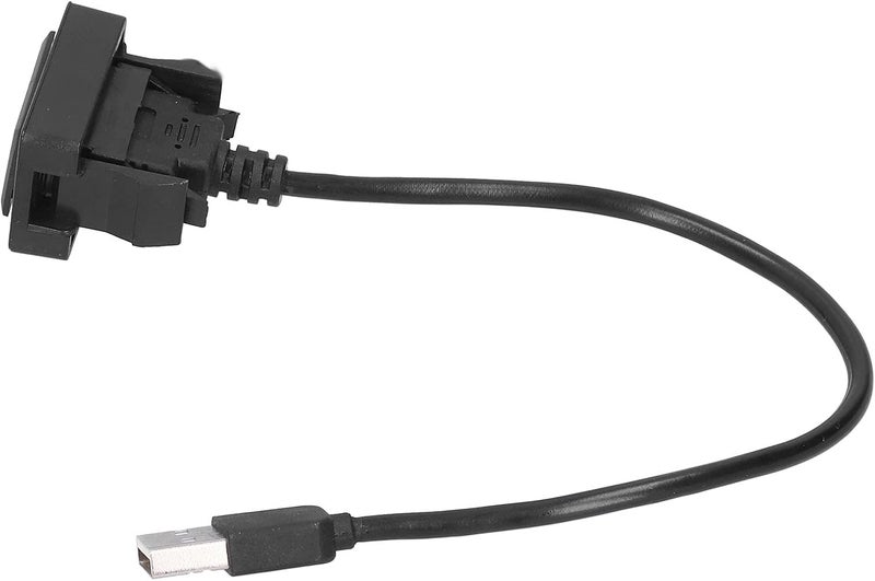 Car USB Extension Cable, ABS Material Plug and Play Non Destructive Installation, with Portable Charger for Extending Original Car USB Socket to Center Console - Image 2