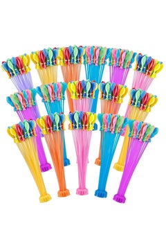 Happy Baby Pack of 592 Colorful Easy Fill Water Balloons for Outdoor Family, Party, Friends, Kids Summer Fun (111pcs/bag)  - Image 1