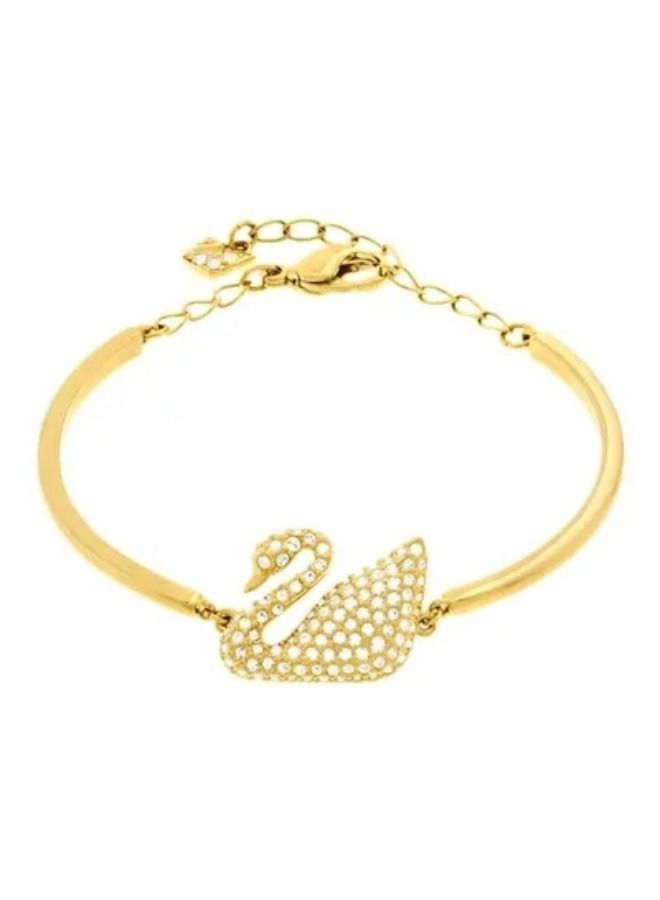 Chomel Swan Stone Studded Bracelet  - Image 1