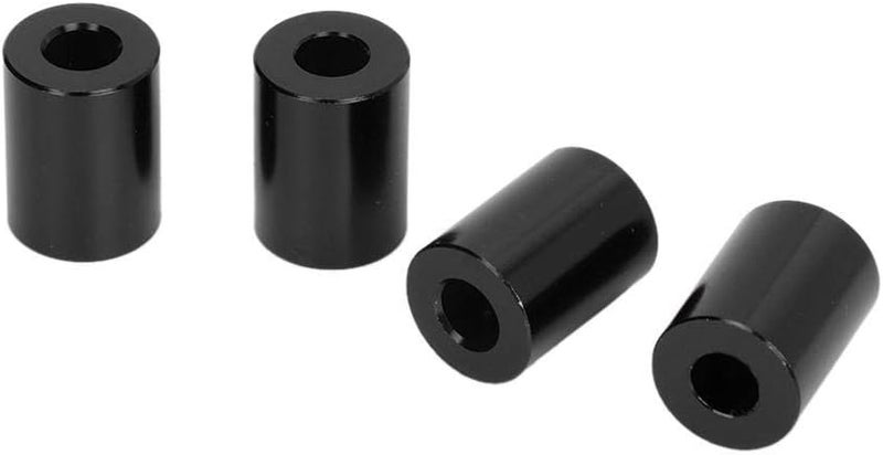 woobles Hood Spacer Riser,Car Aluminum Alloy Engine Hood Ventilation Spacer Riser Fit for 6mm Motor (Aluminium Alloy)(Black) Black - Image 4