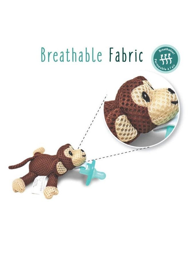 Babyworks - Babyworks Pacifier Friend with Pacifier Moe Monkey - Image 1