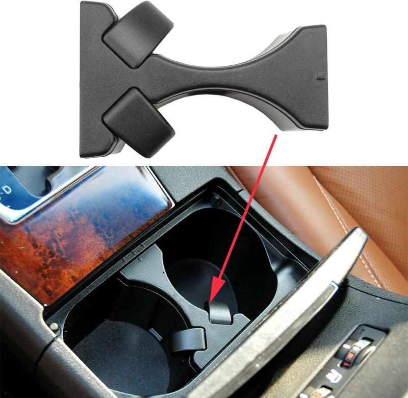 RLB-HILON Cup Holder Insert Compatible with Lexus ES350 20007 2008 2009 2010 2011 2012 Year, Cup Holder Divider - Image 2