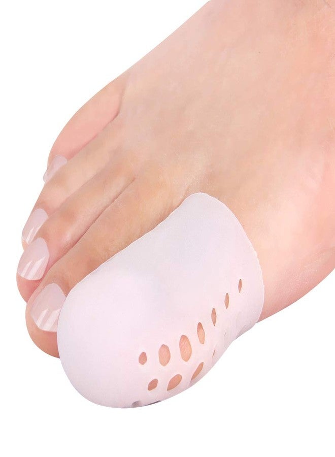 PYRJIN Big Toe Protectors, 10 Packs of Breathable Big Toe Caps, Silicone Toe Covers for Big Toe, Calluses, Blisters, Hammer Toe, Provide Pain Relief from Missing, Reduce Friction. - Image 1
