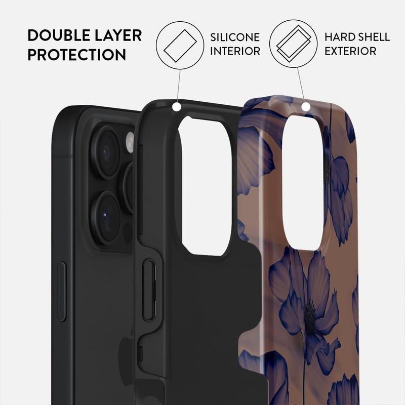 BURGA حافظة هاتف BURGA لجهاز iPhone 16 Pro - لطيفة، عصرية، جمالية، تصميم مميز، غطاء هاتف 16pro، حماية صلبة - تناسب حافظة Apple iPhone 16 Pro للنساء والرجال - Image 2