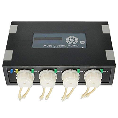 Jebao Programmable Auto Dosing Pump DP-4, Black - Image 1