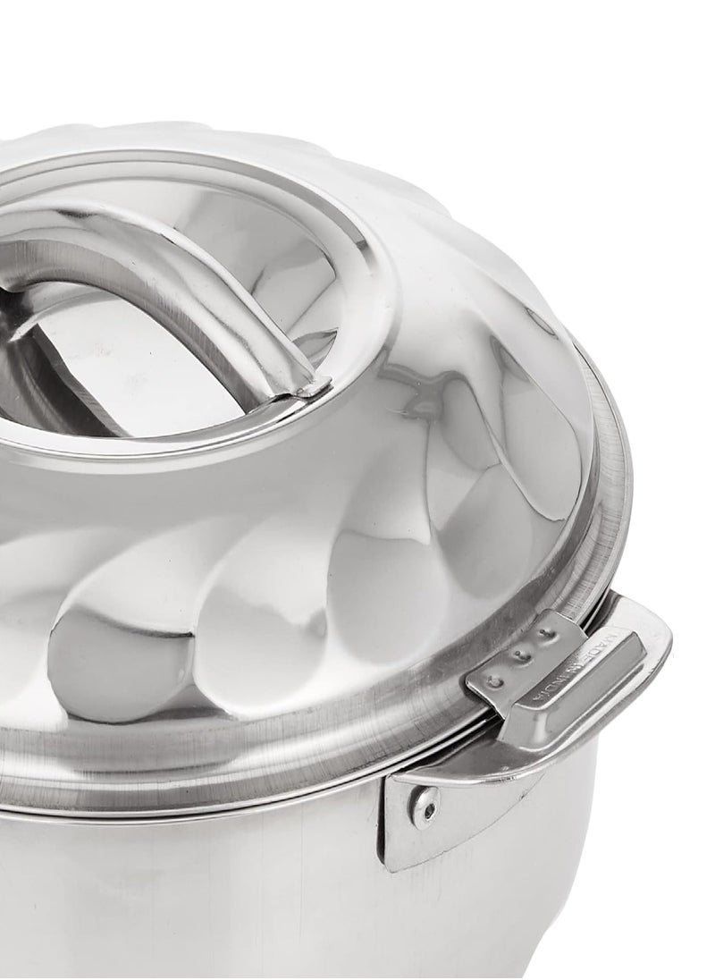 MATRIX Stainless Steel Food Warmer Pot Design Silver Available in Several Sizes  - Image 3