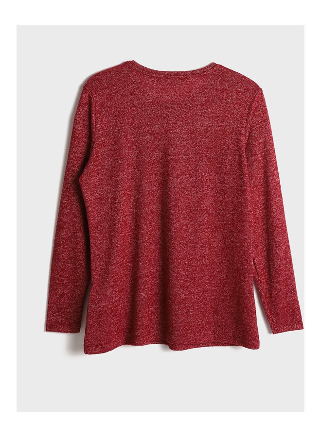 LC WAIKIKI Crew Neck Plain Long Sleeve Women's T-Shirt - Image 2