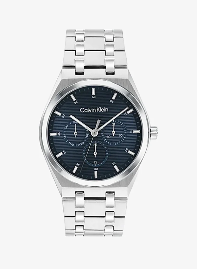 CALVIN KLEIN Multifunction Quartz analog Watch Steel Bracelet