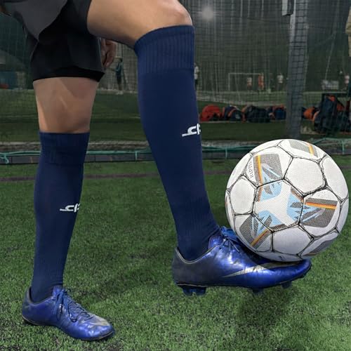 HEELIUM Bamboo Football Socks for Men & Women | Odour Free, Superior Grip & Cushioned Base | 3X Softer than Cotton Stockings - Image 4