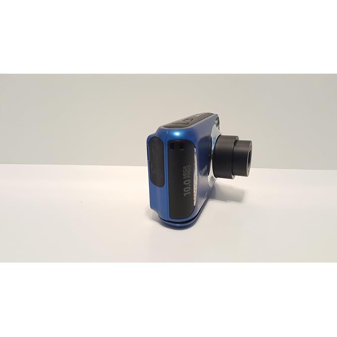Canon PowerShot A495 10.0 MP Digital Camera with 3.3x Optical Zoom and 2.5-Inch LCD (Blue) - Image 2