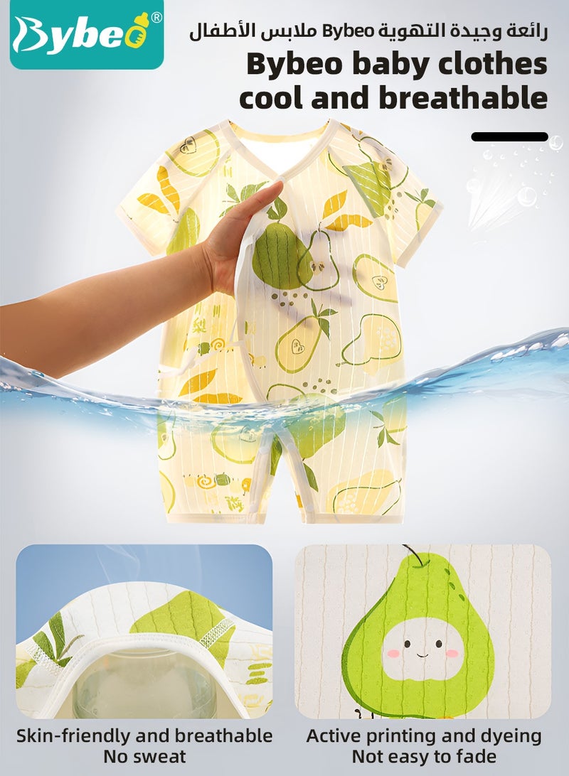 Bybeo 21PCS Newborn Baby Gift Set, Newborn Layette Gift Set for Boys and Girls, Babies Essential Clothes Accessories with Baby Blanket, 100% Premium Cotton, for Spring Summer Autumn Winter - Image 4