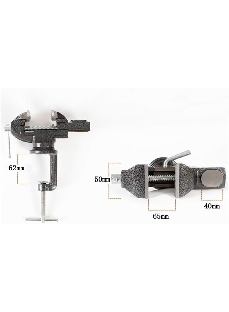 Home Vise Clamp-On Vise 2.5" black - Image 2