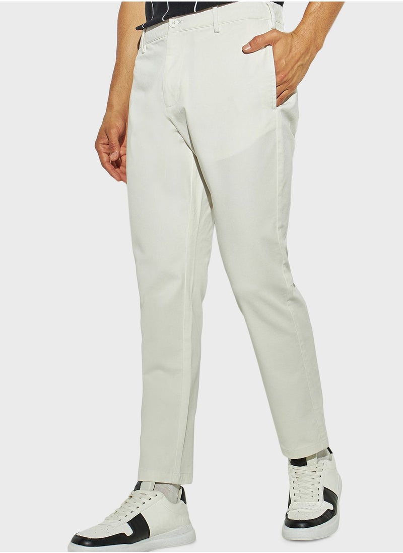 Iconic Essential Relaxed Fit Chinos  - Image 1