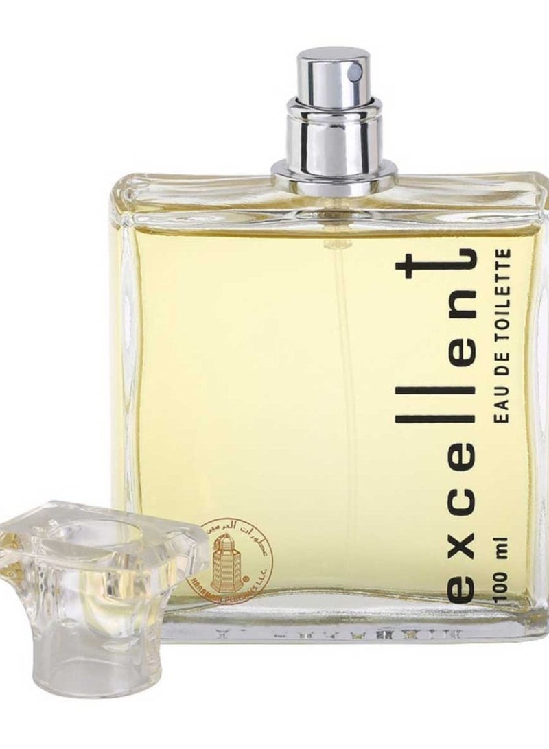 Al Haramain Excellent Men Eau de Toilette 100ml | Woody-Spicy Fresh Fragrance for Men | Long-Lasting Value - Image 2