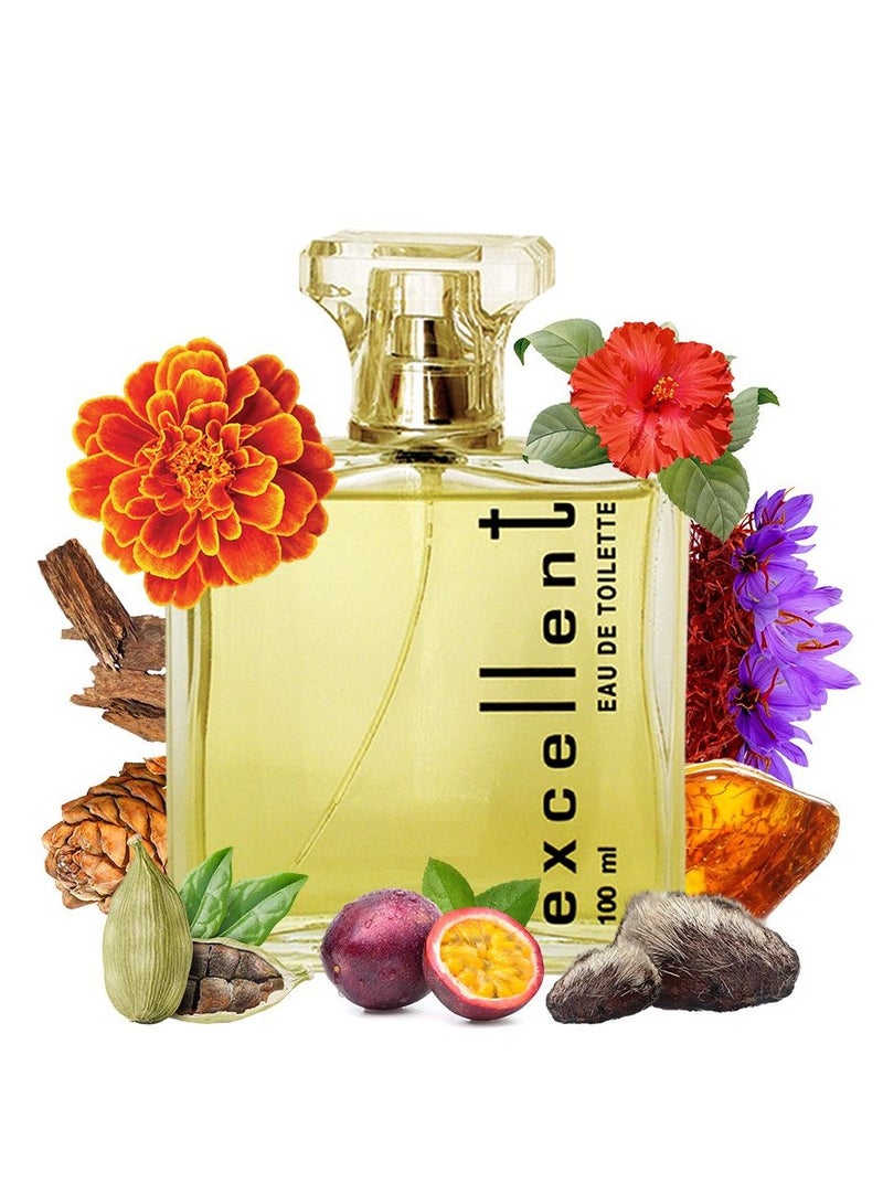 Al Haramain Excellent Men Eau de Toilette 100ml - Image 4