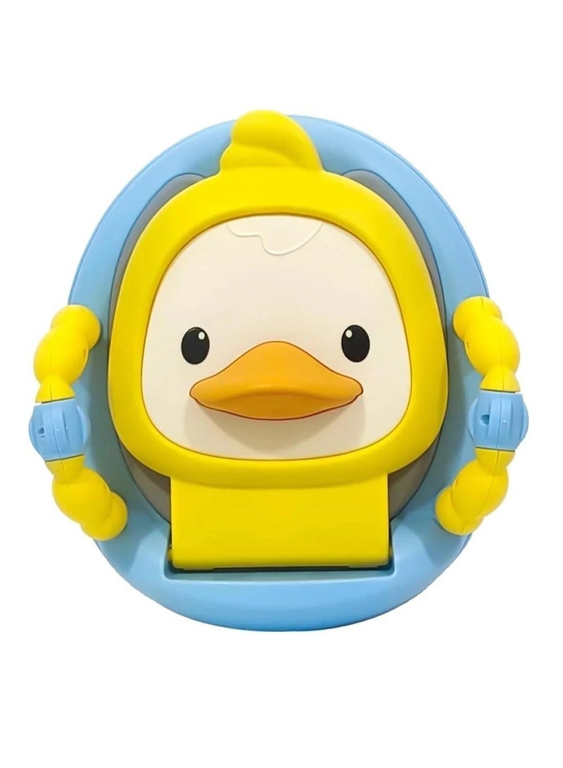 ممز بلانيت مقعد تدريب على استخدام البوتي للأطفال من ممز بلانيت، نونية محمول مع مقابض، كرسي الصغار دعم خلفي مرتفع وغطاء ووعاء قابل للإزالة، الصغار - Image 3