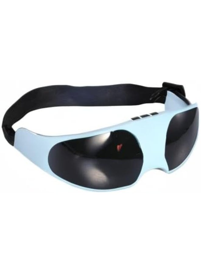 مدلك العين الكهربائي بالاهتزاز والضغط الحراري والهواء المضغوط | يخفف إجهاد العين، جفافها والهالات السوداء | قابل للطي، محمول وقابل لإعادة الشحن عبر USB - Image 2