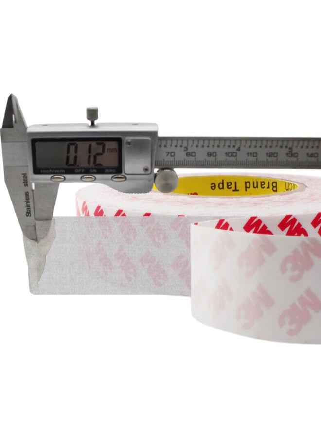 3M 3M Non-Woven Semi-Transparent Cotton Tape For Spring Festival Couplets, Heat-Resistant 55236 Double-Sided Tape, 30Mm Long, 50M Thick, 0.12Mm - Image 2