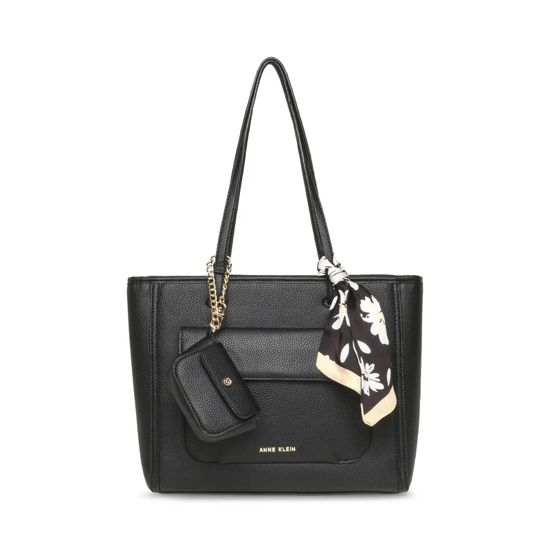 ANNE KLEIN Anne Klein Kelce-A Black Women's Shoulder Bag