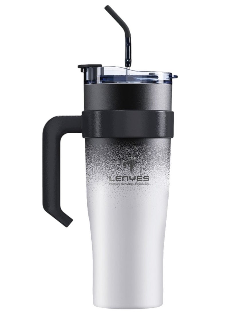 Lenyes - Thermal Insulated Water Bottle For Car,School & Gym-1200ml - Image 1