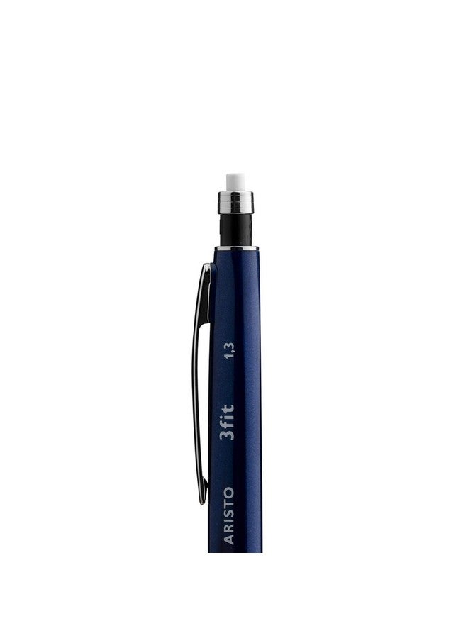 Aristo 3fit 1.3mm Blue Clutch Mechanical Fine Lead Pen Pencil Triangular Grip for Smooth Writing Drawing Doodling Sketching Office Designers Artists Professional - Image 5