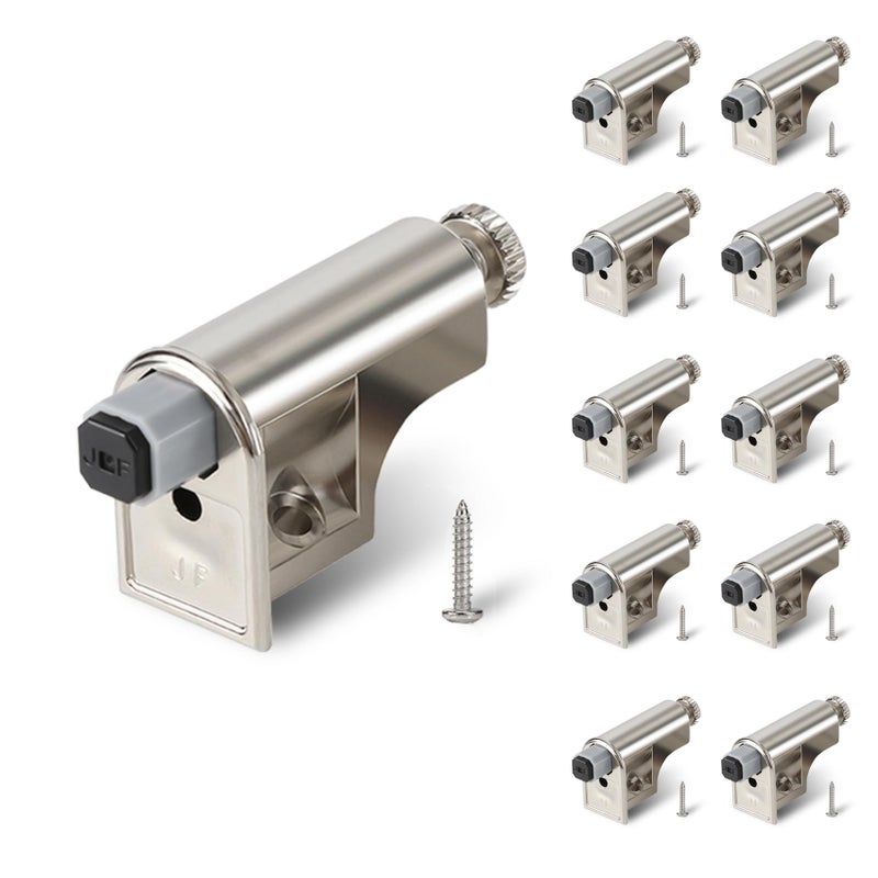 Dgavxa 10 Pcs Soft Close Cabinet Door Damper Universal Soft Close Door Dampers for Cabinet DoorsWardrobeKitchenBookcases Hydraulic Cabinet Buffer Damper Silent Door Closing with selfClosing Mechanism - Image 2