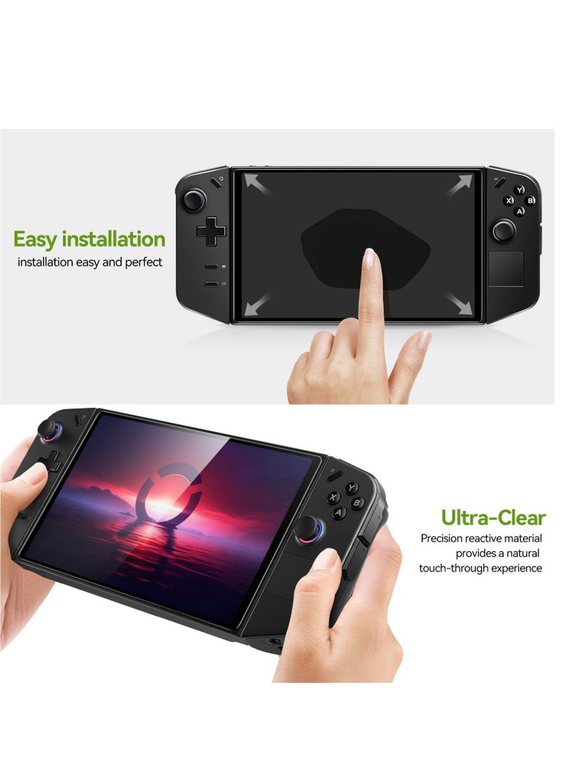 Screen Protector Compatible with Lenovo Legion Go Handheld 2023 Full-Coverage Tempered Glass Screen Protecto (2 Pack)  - Image 5