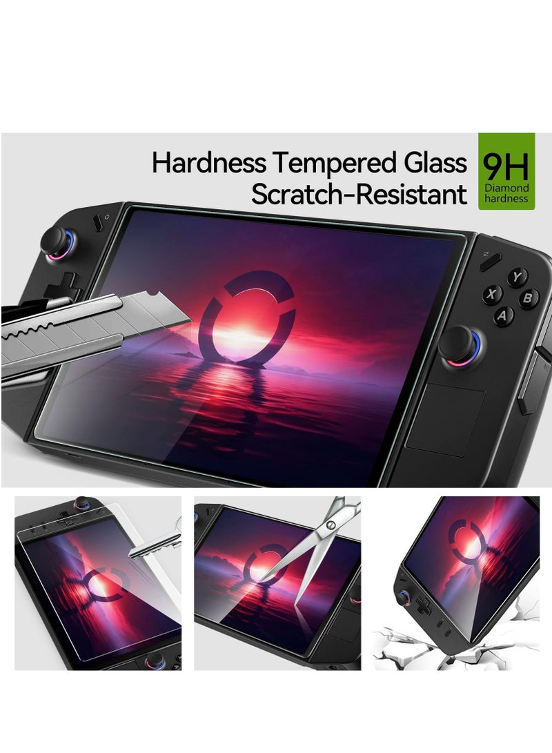 Screen Protector Compatible with Lenovo Legion Go Handheld 2023 Full-Coverage Tempered Glass Screen Protecto (2 Pack)  - Image 2