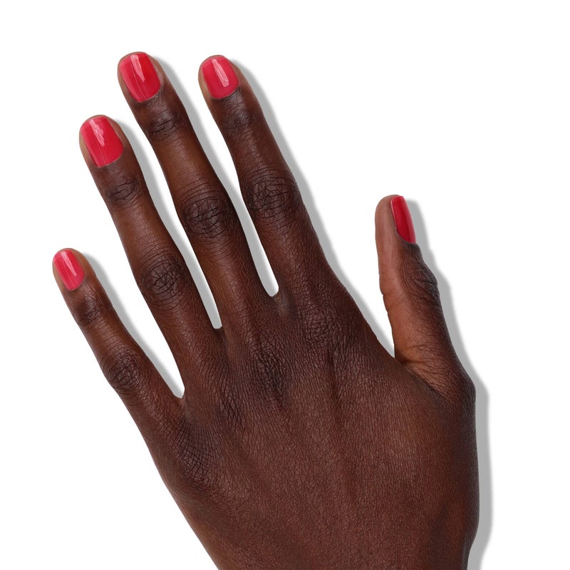 LONDONTOWN Perfecting Nail Veil, Sheer, Buildable Nail Tint Plus Nail Strengthener, Hydrates & Conditions Nails, #8 Sheer Poppy Red, 0.4 Fl Oz - Image 2