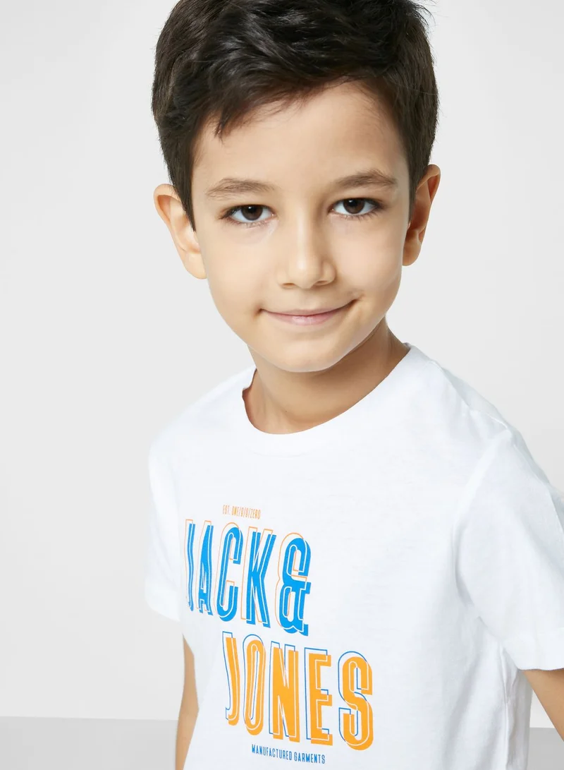 Jack & Jones Junior Kids Logo T-Shirt