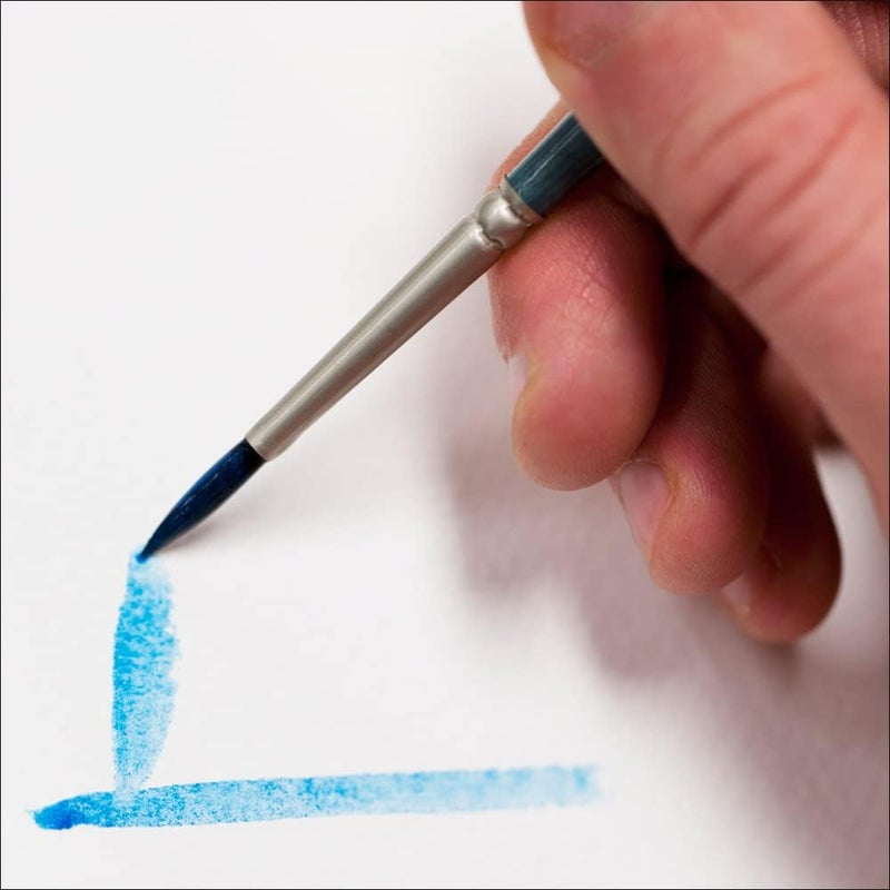 Creative Mark Mimik Professional Watercolor Brushes - Rigger # 1 - Synthetic Squirrel Hair - Natural Bristle Artist Brushes for Watercolors, Gouache & Acrylics - Image 3