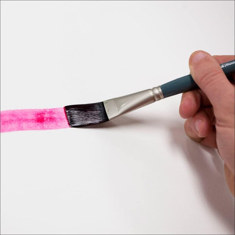Creative Mark Mimik Professional Watercolor Brushes - Rigger # 1 - Synthetic Squirrel Hair - Natural Bristle Artist Brushes for Watercolors, Gouache & Acrylics - Image 4