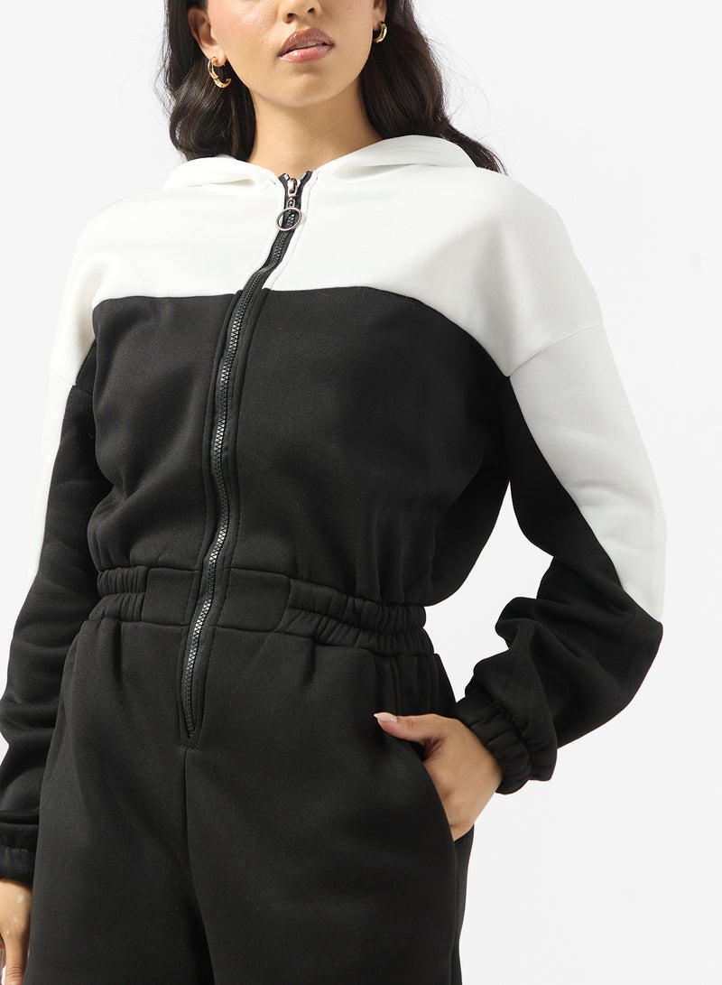 جينجر جمبسوت صوف بسحاب ولون متدرج - Image 3