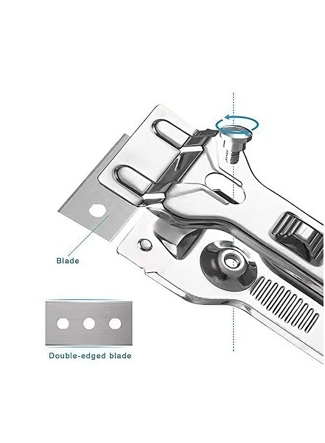 هابي دي كاشطة شفرة زجاجية متعددة الوظائف للزجاج، منظف و كاشطة سطح موقد زجاجي وللأفران والنوافذ - Image 4