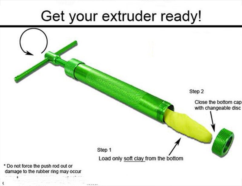 SK Sugar Paste Extruder with 20 Tips Sugar Craft Fondant Cake Decorating Tool Paste Extruder Clay - Image 3