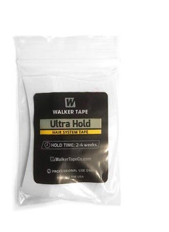 Walker Tape Ultra Hold | Double Sided Blue Hair Tape Sticker Strip Adhesive Holder Waterproof for Human Hair Men & Women Toupee Tape Lace Wig Hair System Replacement Extension | Contour C(36pcs x 1 Bag)  - Image 1