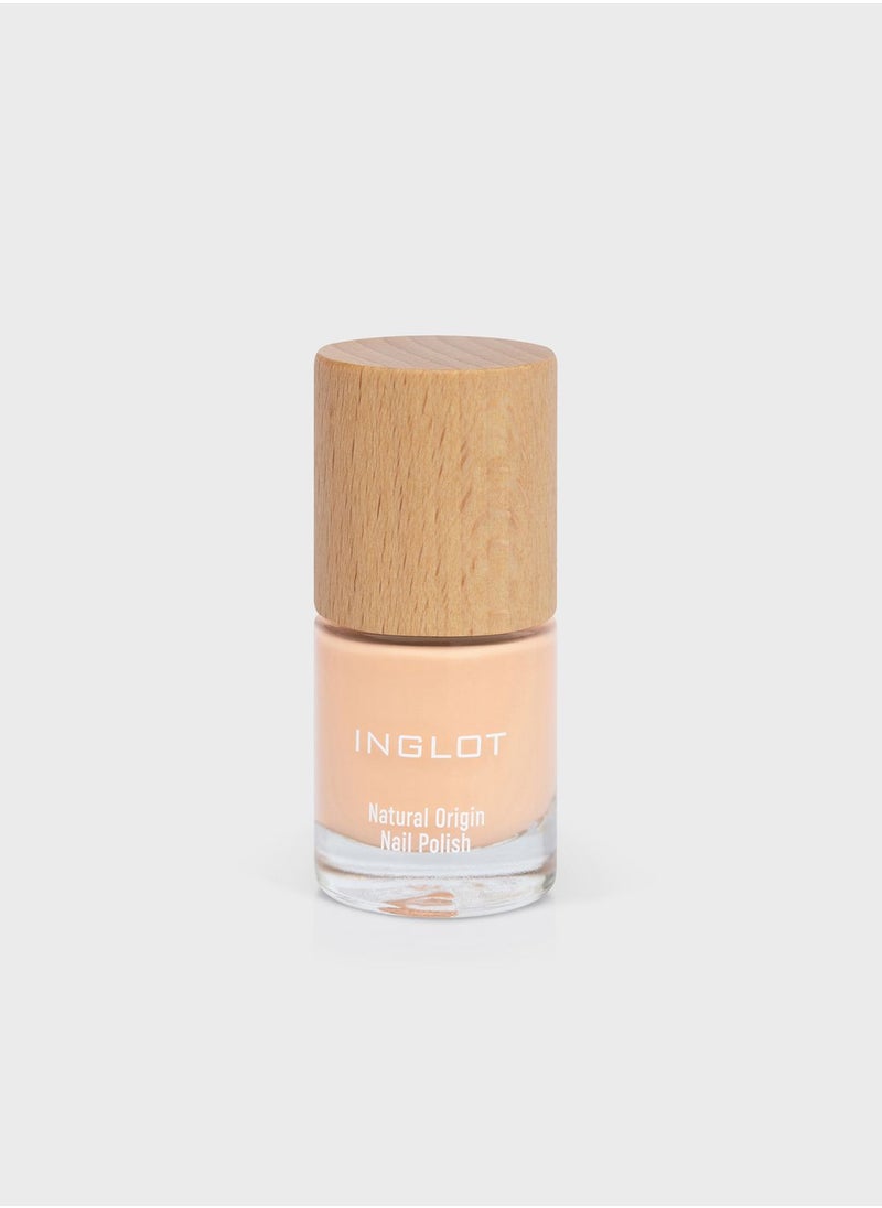 Inglot - INGLOT NATURAL ORIGIN NAIL POLISH OFF TO THE PEACH 002 - Image 1