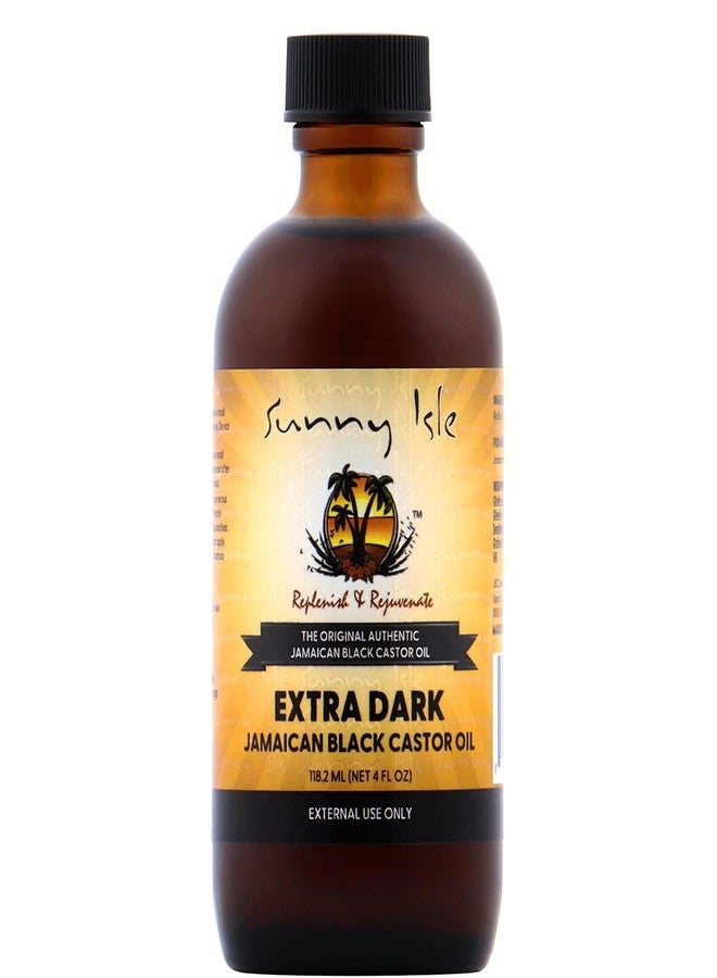 Sunny Isle Jamaican Black Castor Oil Extra Dark, 4 Fl Oz - Image 1