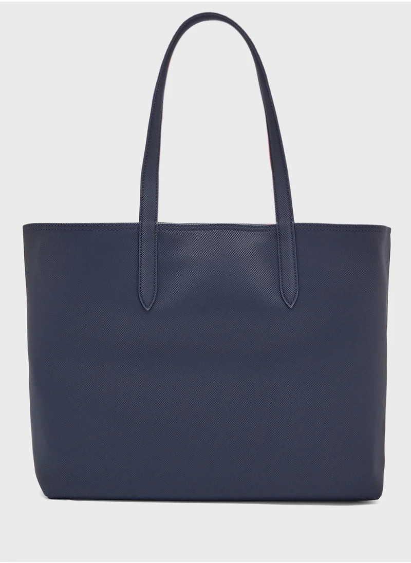 LACOSTE Essentials Top Handle Zip Over Tote