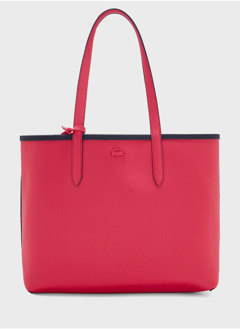 LACOSTE Essentials Top Handle Zip Over Tote