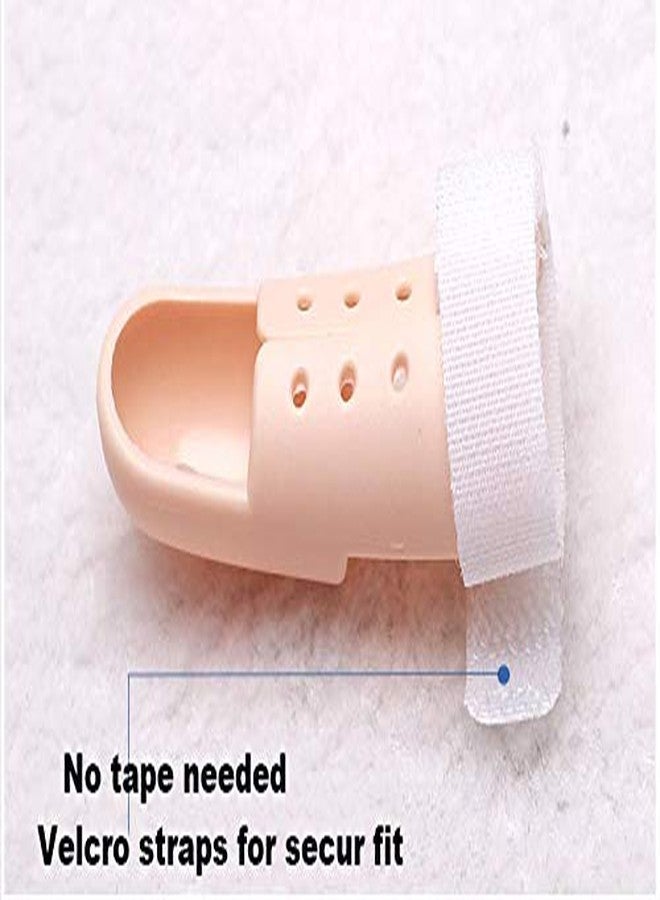 Mcvcoyh Plastic Finger Splints, 3-Size Pack Mallet Finger Brace Mallet Dip Support, Trigger Finger Support Brace Immobilizer - Image 3