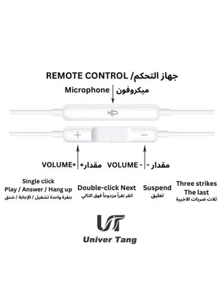 سماعات سلكية للايفون بمنفذ Lightning معتمدة MFi مع ميكروفون وتحكم في الصوت متوافقة مع iPhone 14/13/12/11/XR/XS/X/8/7/SE وiPad – أبيض - view 5