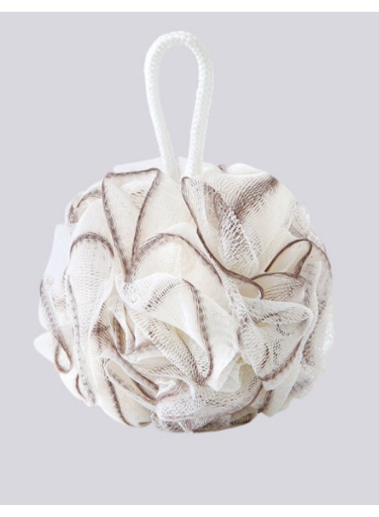 4 Pieces Bath Sponges,Bath Sponges Loofahs,Mesh Pouf Loofahs, for Enhanced Skin Care for Men & Women,Nature-Inspired, Luxurious Bathing Experience - Image 5